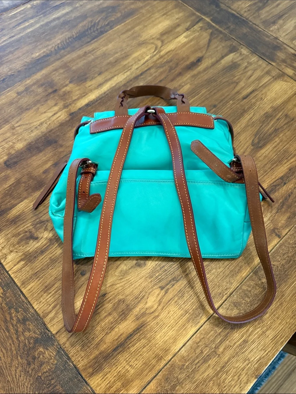 Dooney & Bourke turquoise nylon